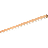 Kinkiet Ścienny LED w Stylu Nowoczesnym Liniowym | Drewniana Lampa do Salonu