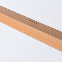 Kinkiet Ścienny LED w Stylu Nowoczesnym Liniowym | Drewniana Lampa do Salonu