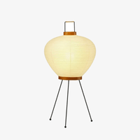 Lampa stojąca stołowa | Lampa podłogowa papierowa LED do salonu sypialni