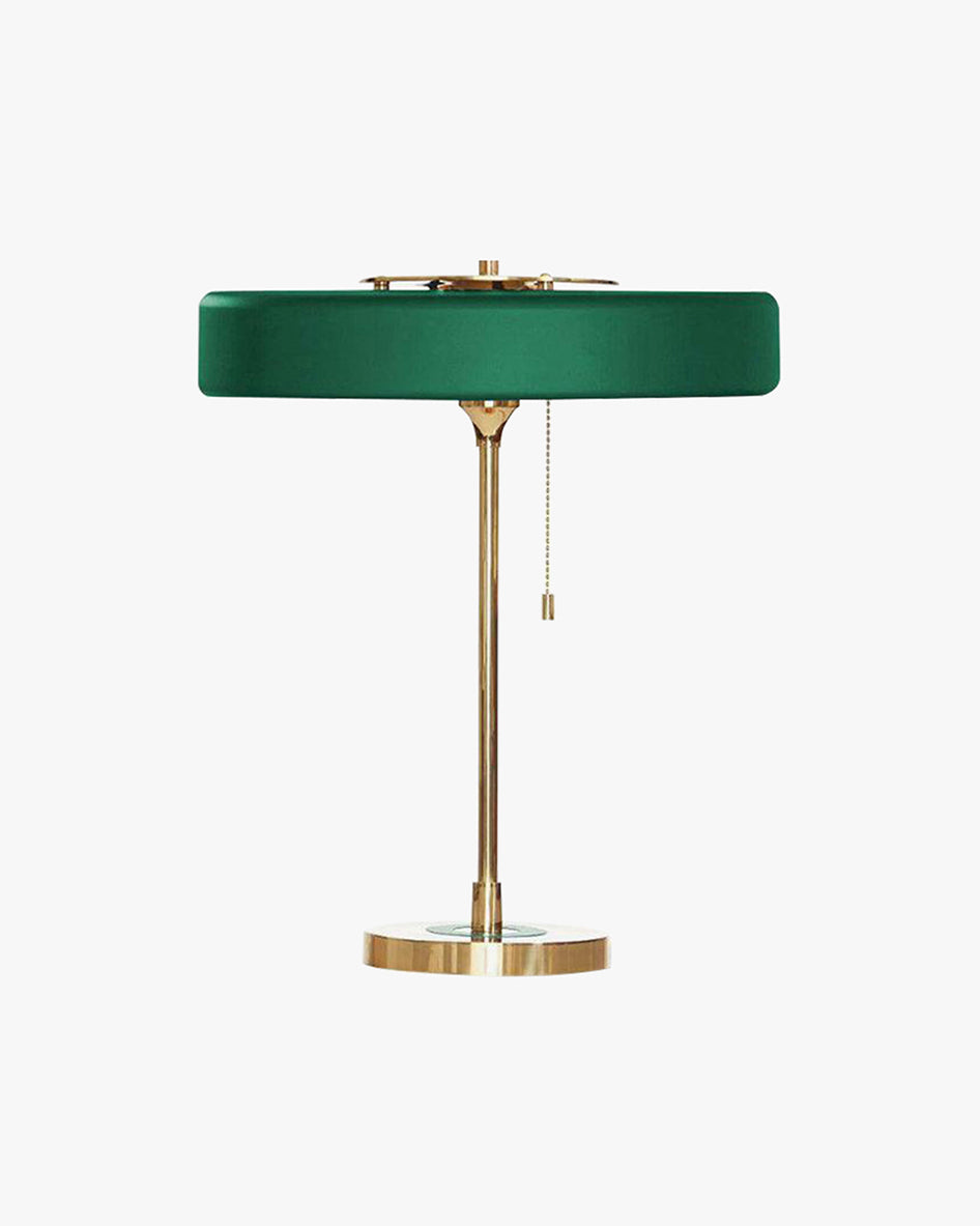 Lampa Stołowa LED w Stylu Vintage z Łańcuszkiem | Elegancka Lampka do Sypialni