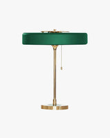 Lampa Stołowa LED w Stylu Vintage z Łańcuszkiem | Elegancka Lampka do Sypialni