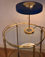 Lampa Stołowa LED w Stylu Vintage z Łańcuszkiem | Elegancka Lampka do Sypialni