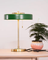 Lampa Stołowa LED w Stylu Vintage z Łańcuszkiem | Elegancka Lampka do Sypialni