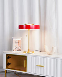 Lampa Stołowa LED w Stylu Vintage z Łańcuszkiem | Elegancka Lampka do Sypialni