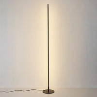 Lampa Stojąca LED z Pilotem w Nowoczesnym Stylu | Smukła Lampa Podłogowa