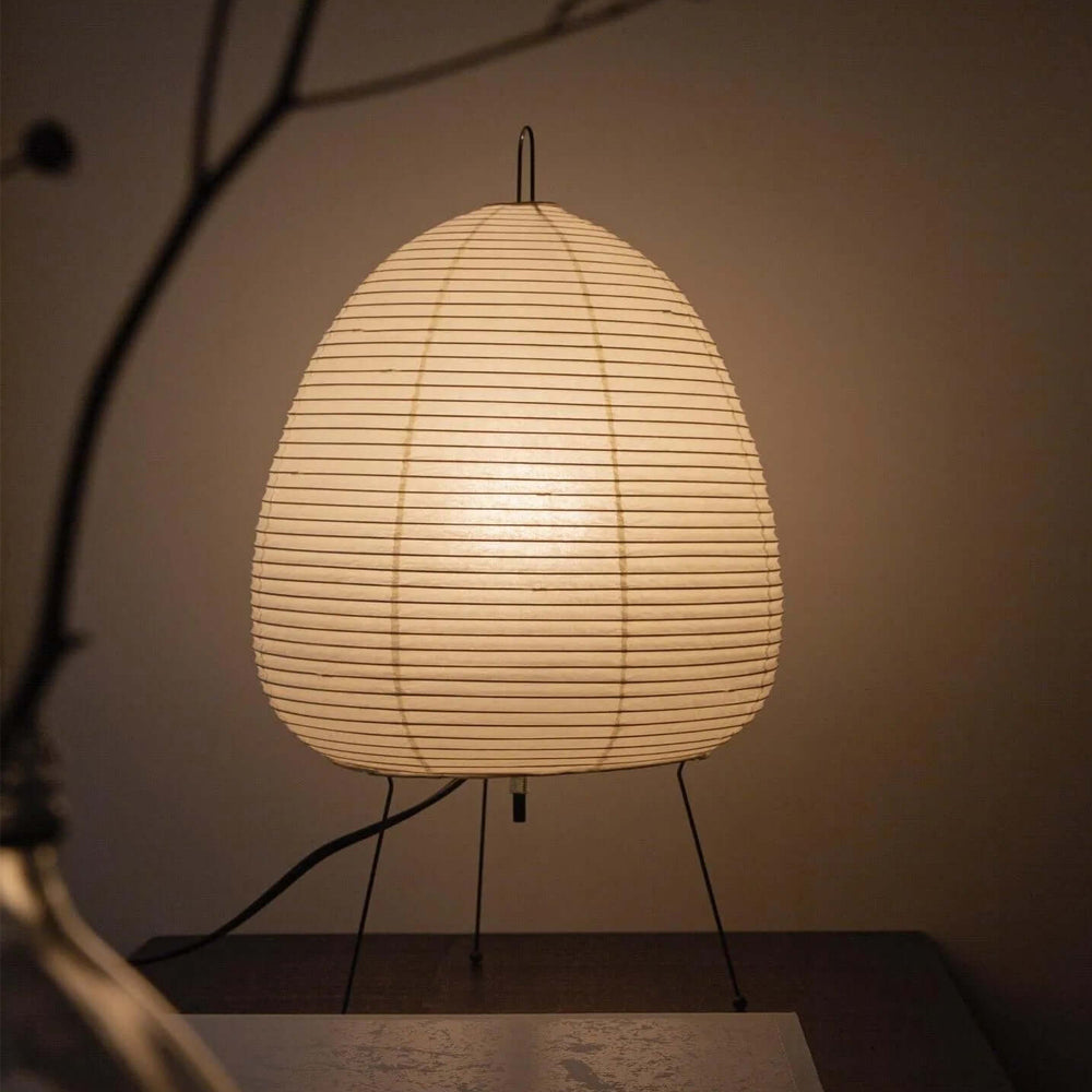 Lampa stojąca stołowa | Lampa podłogowa papierowa LED do salonu sypialni