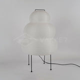 Lampa stojąca stołowa | Lampa podłogowa papierowa LED do salonu sypialni