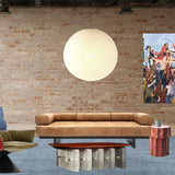 Japońska Lampa Wisząca z Papieru | Minimalistyczne Oświetlenie Sufitowe