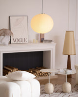 Japońska Lampa Wisząca z Papieru | Minimalistyczne Oświetlenie Sufitowe