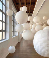 Japońska Lampa Wisząca z Papieru | Minimalistyczne Oświetlenie Sufitowe