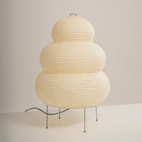 Lampa stojąca stołowa | Lampa podłogowa papierowa LED do salonu sypialni