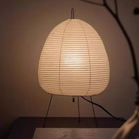 Lampa stojąca stołowa | Lampa podłogowa papierowa LED do salonu sypialni