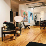 Lampa podłogowa w stylu japońskim | Nowoczesna lampa stojąca z papierowym abażurem