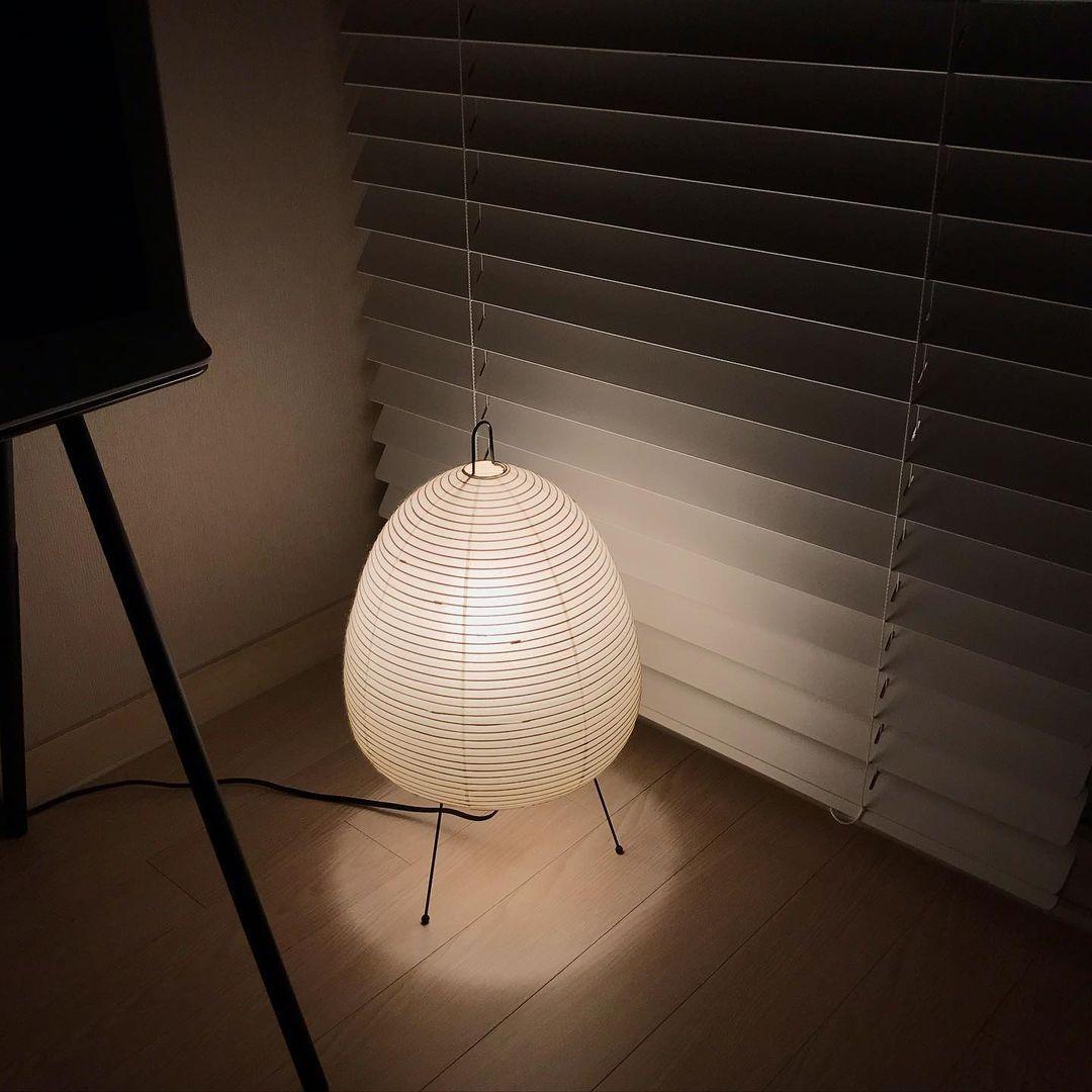 Lampa stojąca stołowa | Lampa podłogowa papierowa LED do salonu sypialni