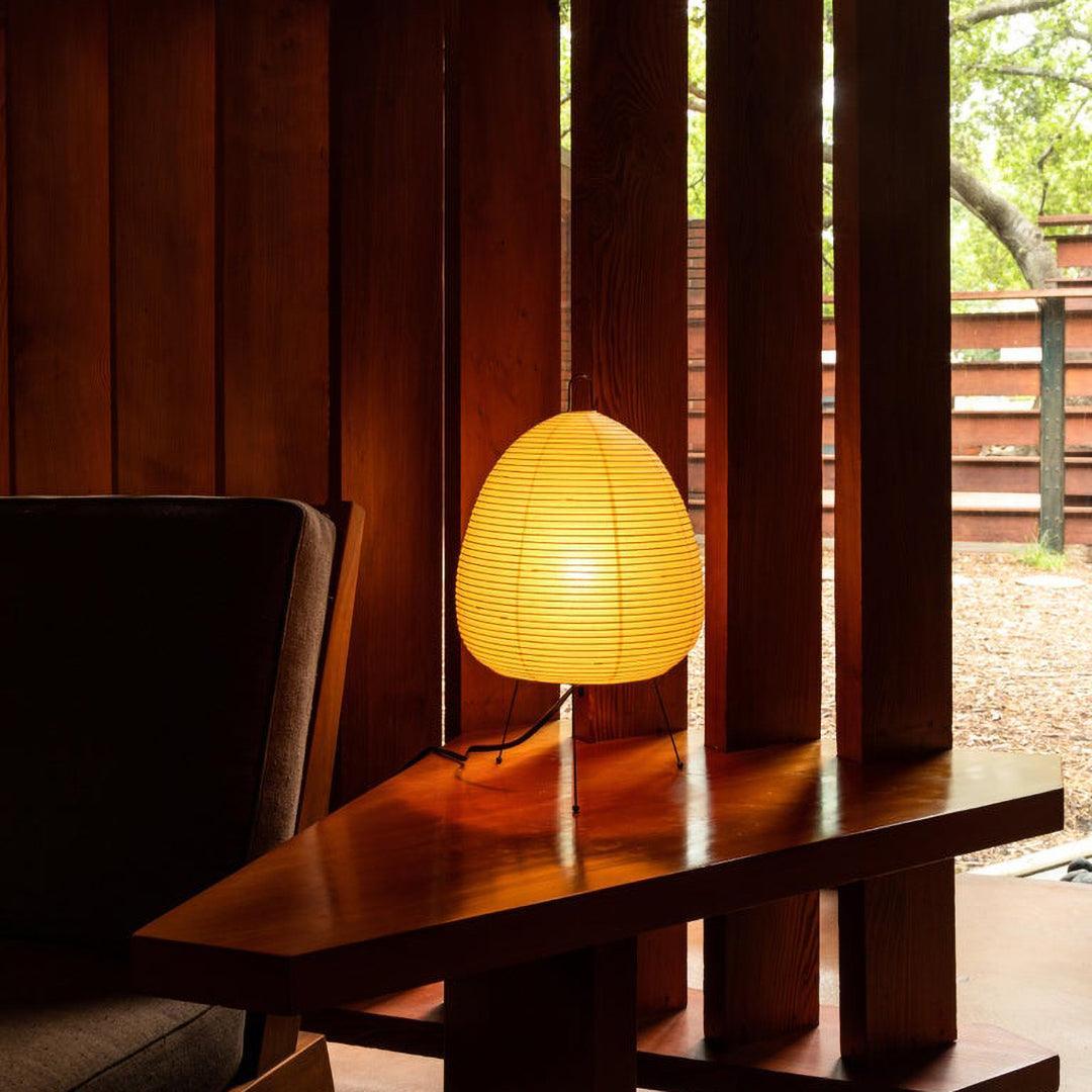 Lampa stojąca stołowa | Lampa podłogowa papierowa LED do salonu sypialni