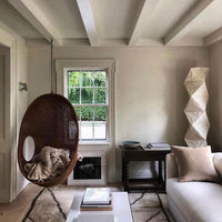 Lampa podłogowa w stylu japońskim | Nowoczesna lampa stojąca z papierowym abażurem