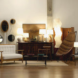 Lampa podłogowa w stylu japońskim | Nowoczesna lampa stojąca z papierowym abażurem