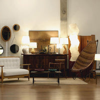 Lampa podłogowa w stylu japońskim | Nowoczesna lampa stojąca z papierowym abażurem