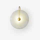 Kinkiet Ścienny z Alabastru LED | Nowoczesna Lampa Ścienna