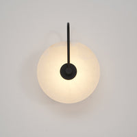 Kinkiet Ścienny z Alabastru LED | Nowoczesna Lampa Ścienna