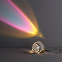 Lampa Stołowa LED Projektująca Wzory | Designerskie Oświetlenie Wnętrz