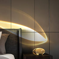 Lampa Stołowa LED Projektująca Wzory | Designerskie Oświetlenie Wnętrz