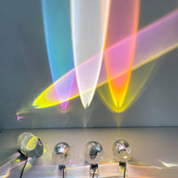 Lampa Stołowa LED Projektująca Wzory | Designerskie Oświetlenie Wnętrz