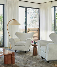 Lampa podłogowa w stylu skandynawskim | Nowoczesna lampa stojąca do salonu