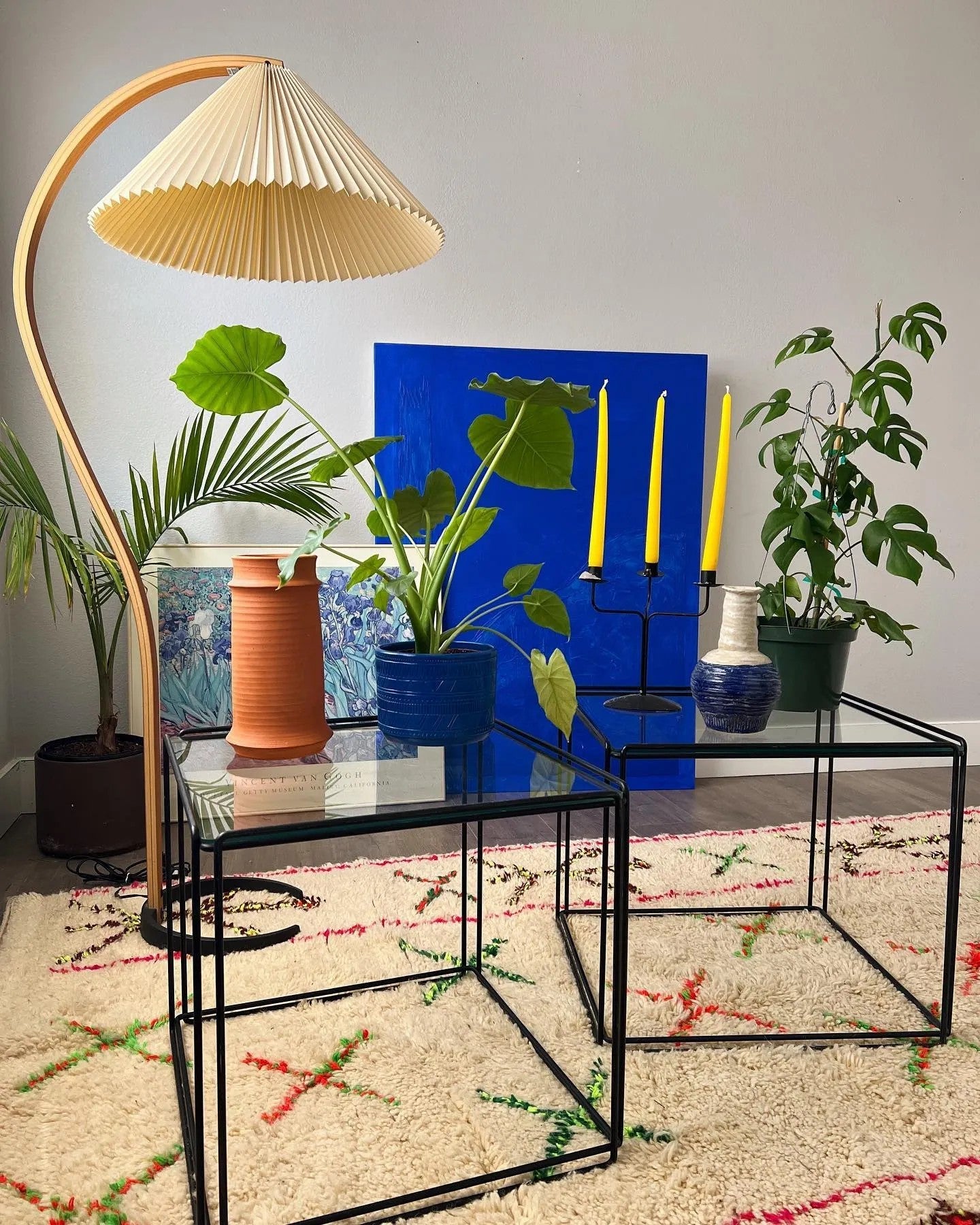 Lampa podłogowa w stylu skandynawskim | Nowoczesna lampa stojąca do salonu