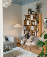 Lampa podłogowa w stylu skandynawskim | Nowoczesna lampa stojąca do salonu