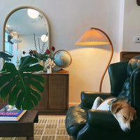 Lampa podłogowa w stylu skandynawskim | Nowoczesna lampa stojąca do salonu