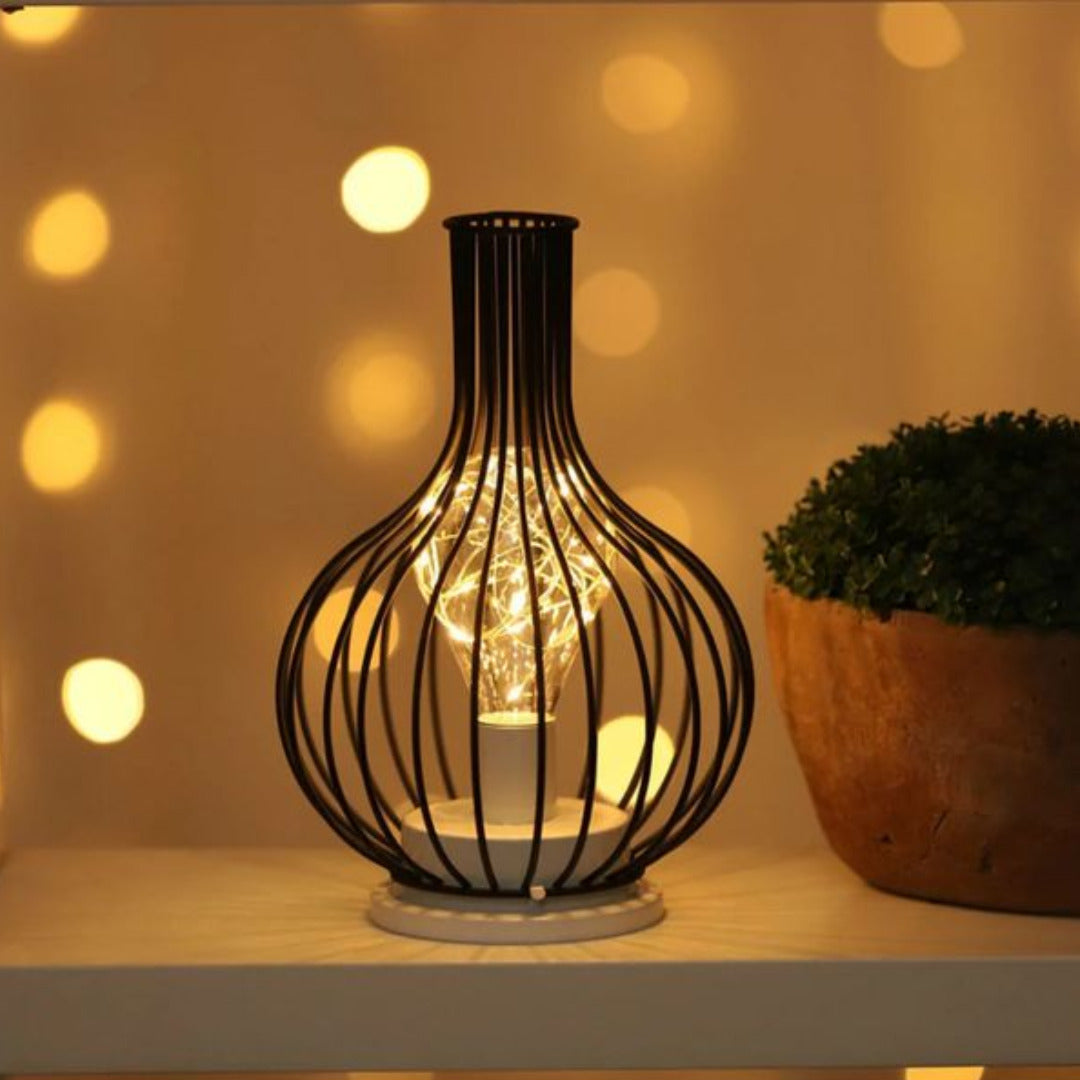 Bezprzewodowy Zestaw Lampek Stołowych | Ciepłe Oświetlenie Dekoracyjne do Sypialni