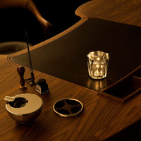 Kryształowa Lampka Stołowa | Elegancka Lampka LED z Funkcją Ładowania USB