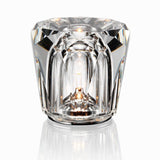 Kryształowa Lampka Stołowa | Elegancka Lampka LED z Funkcją Ładowania USB