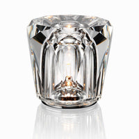 Kryształowa Lampka Stołowa | Elegancka Lampka LED z Funkcją Ładowania USB