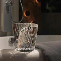 Kryształowa Lampka Stołowa | Elegancka Lampka LED z Funkcją Ładowania USB