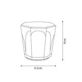 Kryształowa Lampka Stołowa | Elegancka Lampka LED z Funkcją Ładowania USB