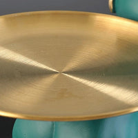 Figurka Bulldog z Półką | Dekofigur z Żywicy