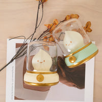 Vintage’owa Lampka LED | Regulowana Lampka Nocna na Stolik lub Biurko