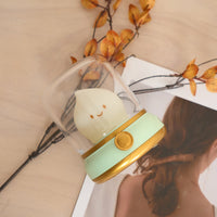 Vintage’owa Lampka LED | Regulowana Lampka Nocna na Stolik lub Biurko