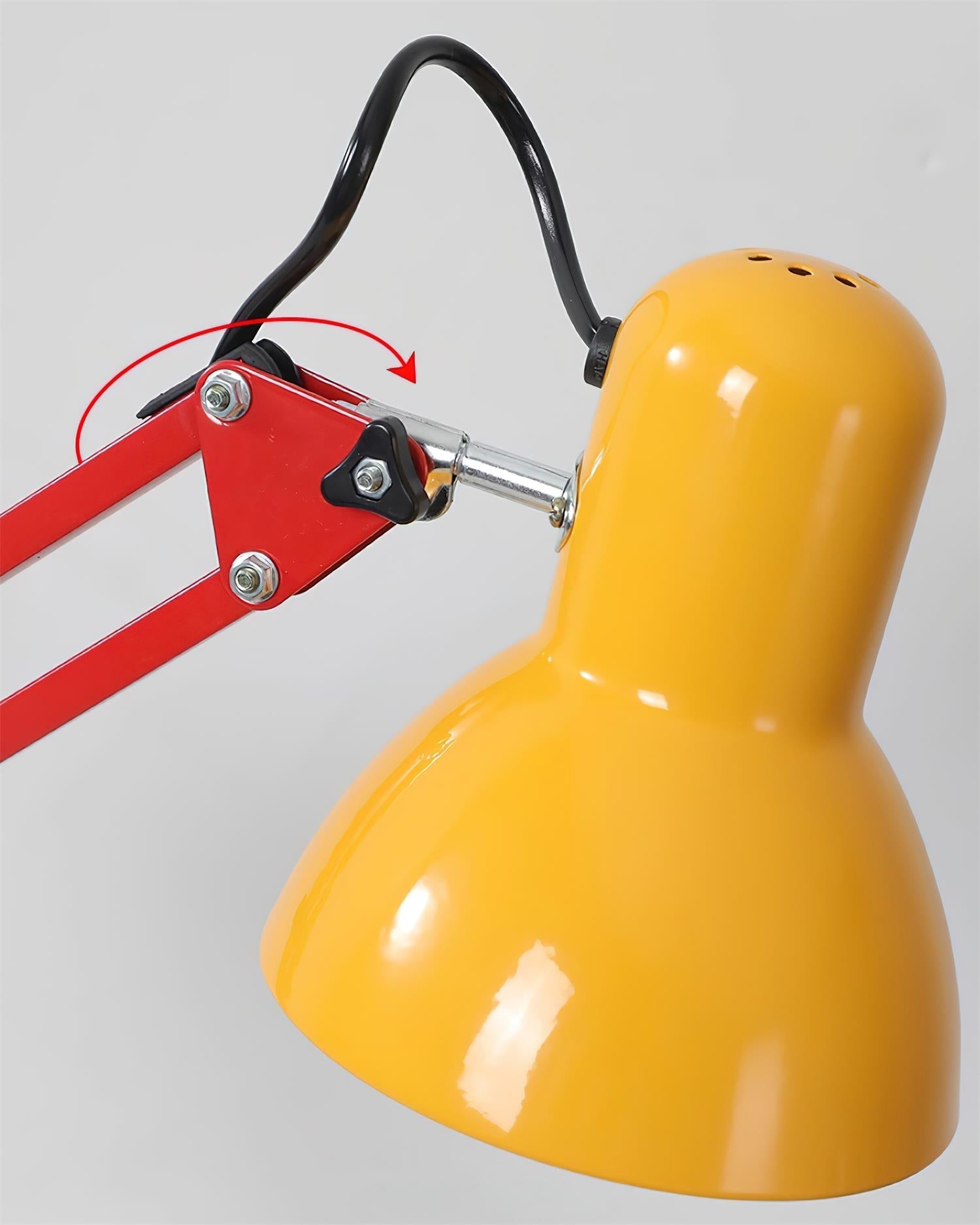 Regulowana Lampka Biurkowa LED | Kolorowa Lampa Stołowa z Elastycznym Ramieniem