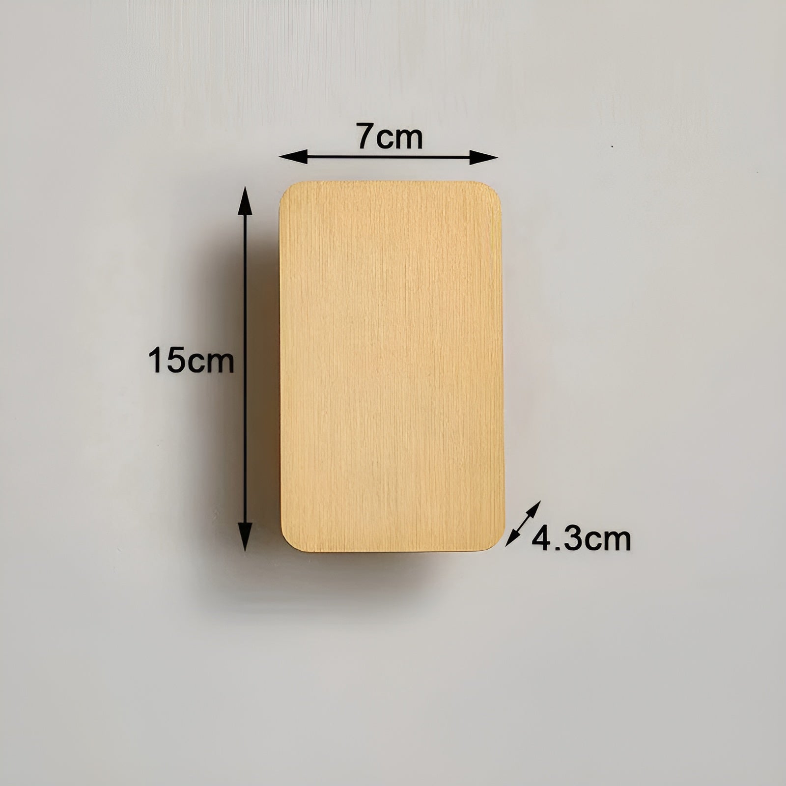 Nowoczesny Prostokątny Kinkiet LED z Efektem Góry i Dołu | Oświetlenie Ścienne