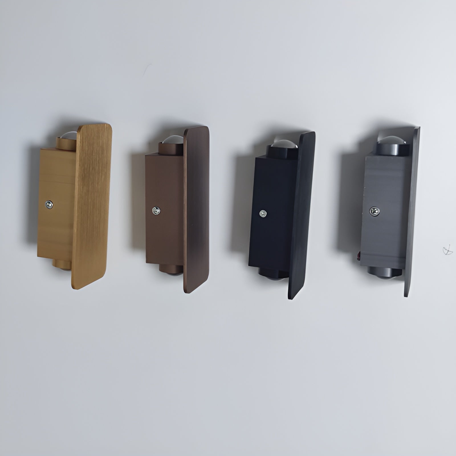 Nowoczesny Prostokątny Kinkiet LED z Efektem Góry i Dołu | Oświetlenie Ścienne