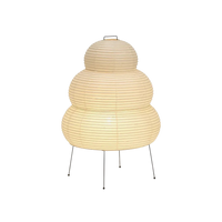 Lampa Stojąca z Papieru Ryzowego do Salonu | Nowoczesne Oświetlenie Podłogowe
