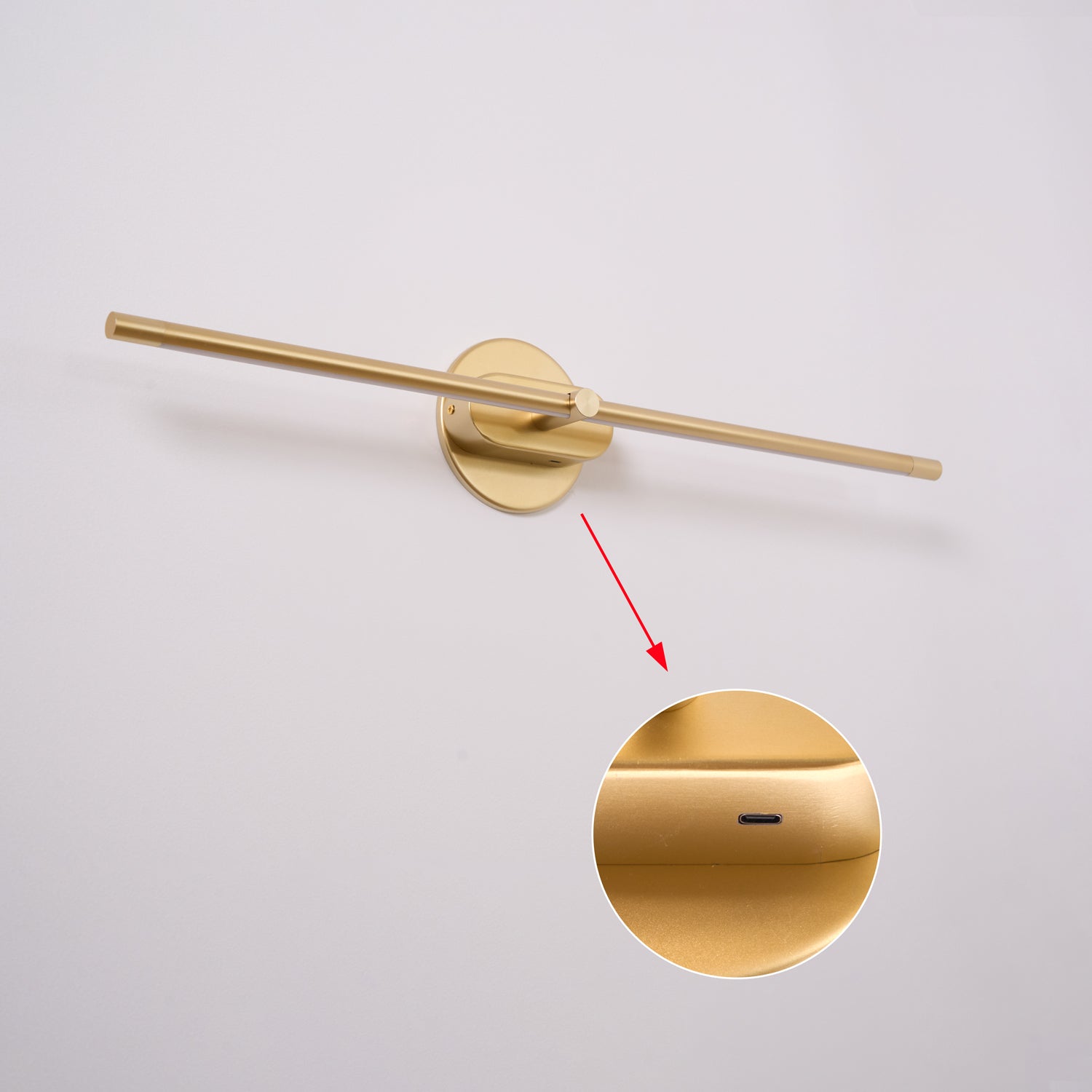 Bezprzewodowy Kinkiet LED | Nowoczesna Lampa Ścienna do Salonu lub Nad Obraz