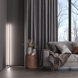 Lampa stojąca LED | Minimalistyczny design czarny