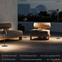 Mobilna lampa stojąca LED | Do wnętrz i na zewnątrz