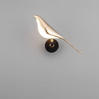 Kinkiet LED w Kształcie Ptak w Stylu Artystycznym | Designerska Lampa Ścienna