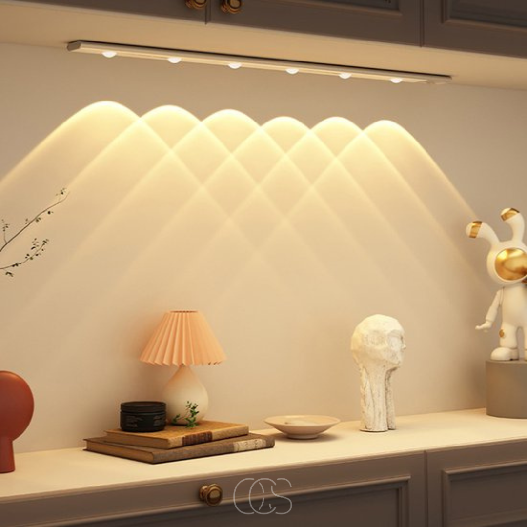 Lampka Stołowa z Czujnikiem Ruchu | Bezprzewodowa Lampka Nocna i Biurkowa LED