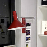 Regulowany Metalowy Kinkiet | Nowoczesna Lampa Ścienna do Sypialni i Salonu